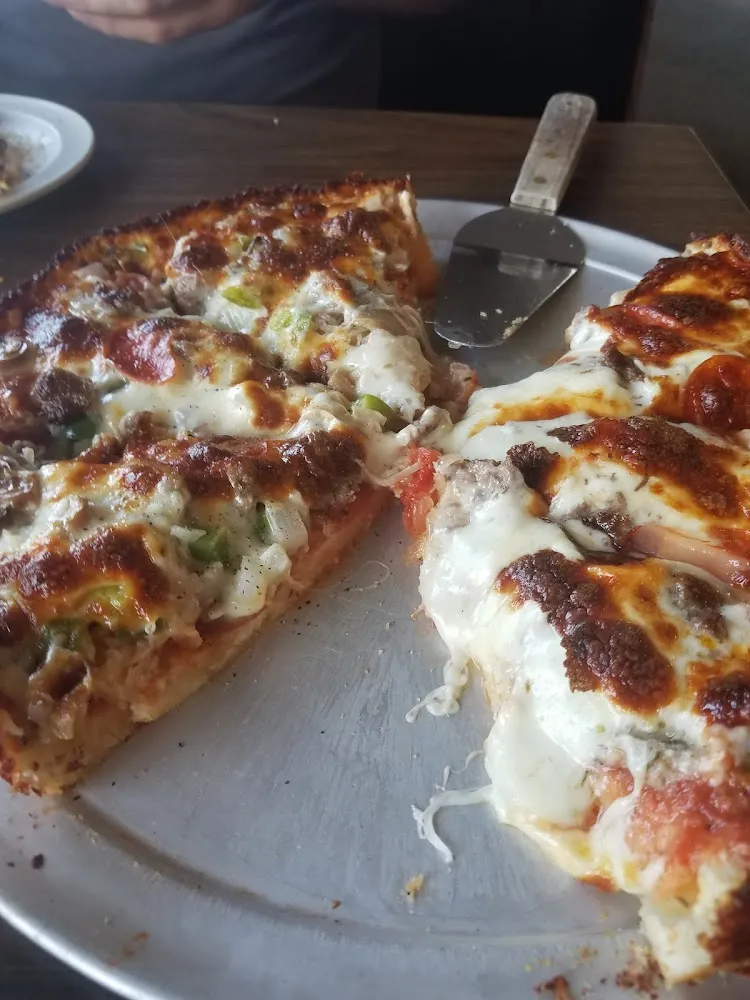 Deep Dish 1 2 All Meat 1 2 Combo with Sauerkraut